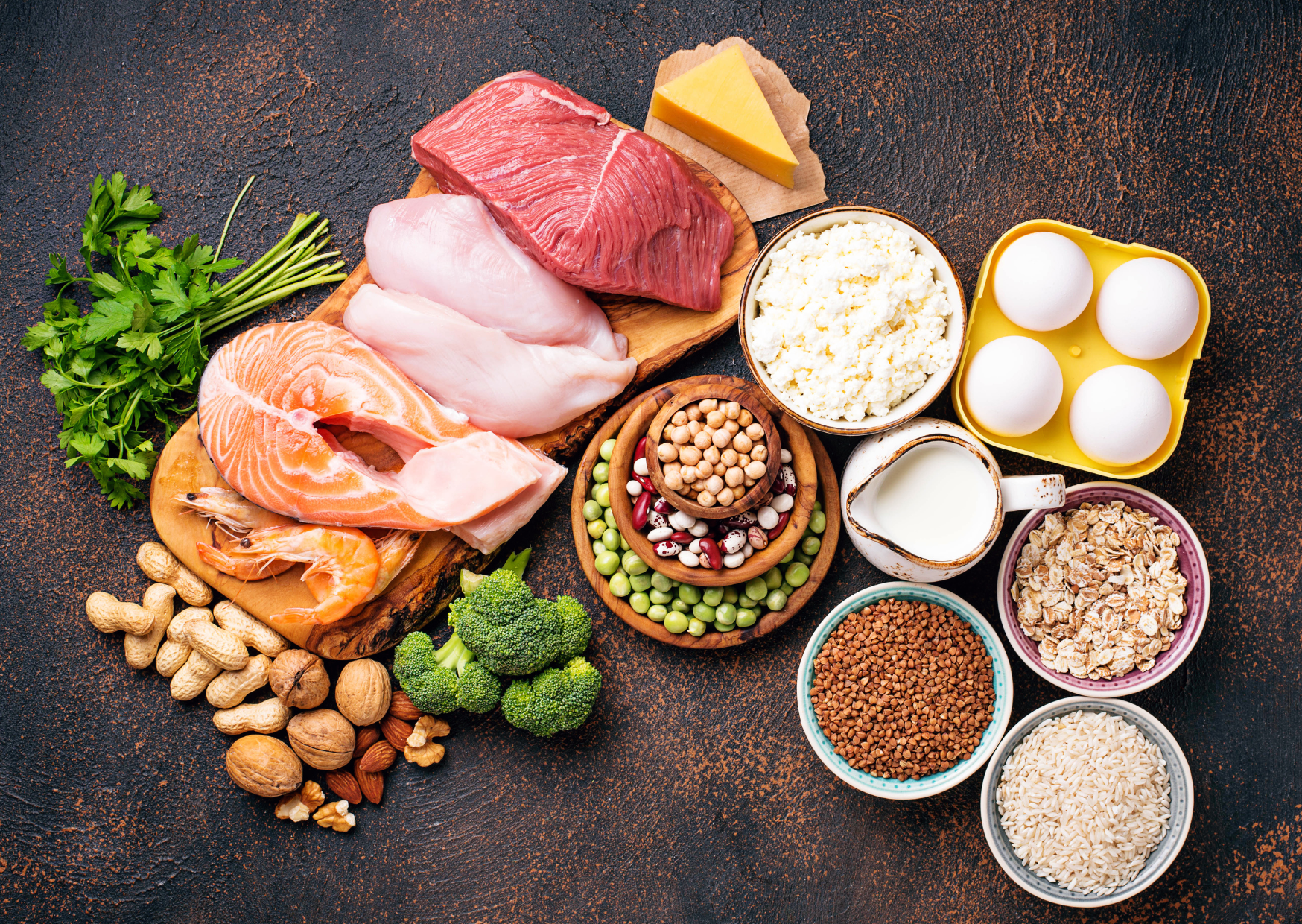 Foods rich in protein